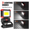 Yls 2 Pack LED Rechargeable Work Light with Clamp, 2100LM