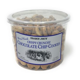 Trader Joe's Crispy Crunchy Chocolate Chip Cookies 18 Oz