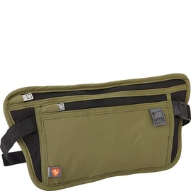 Lewis N. Clark Rfid-Blocking Stash Anti-Theft Hidden Money Belt Waist Pack, Olive, One Size