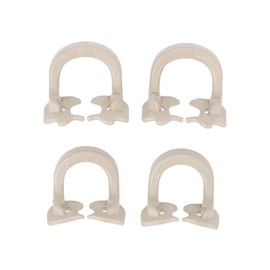 Abrazadera de Matrices Dentales, Fijación Abrazadera de Presa Dental Limpieza a Alta Temperatura Marrón 4 Piezas Separación Reducción de Infecciones para Cirugía Dental