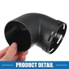 QUARKZMAN Car Heater Warm Pipe Line Angle Output Connection 2.36