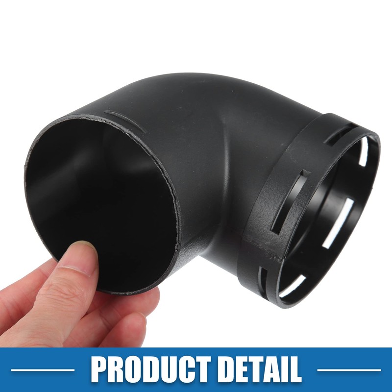 QUARKZMAN Car Heater Warm Pipe Line Angle Output Connection 2.36