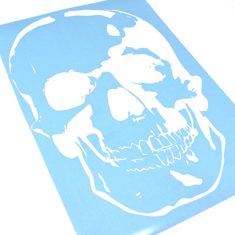 Skull Sticker - Finest Folia Sticker Car Boat Motorcycle Caravan
