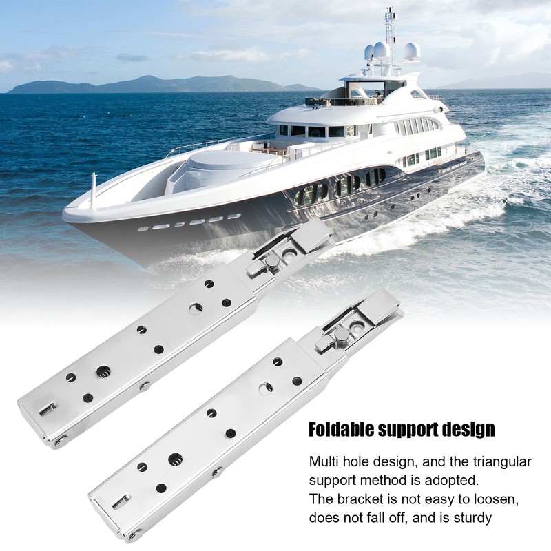 8in Folding Shelf Bracket Wall Mount 45KG Maximum Load Cold