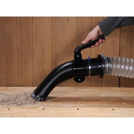 Dust Collection Floor Sweep Set with Magnetic Pickup Strip & 4″ Magnetic Fittings