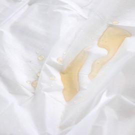 Disposable Non-Woven Waterproof Bed Sheets Compatible with Double Bed Size (200cm*150cm) Bed Sheets Cover for Bedwetting, Squirting, Lotion Play, Camping Tablecloths and More (2 Pieces)