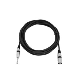 OMNITRONIC Adaptor Cable XLR (M) / Jack Mono 5 m Black