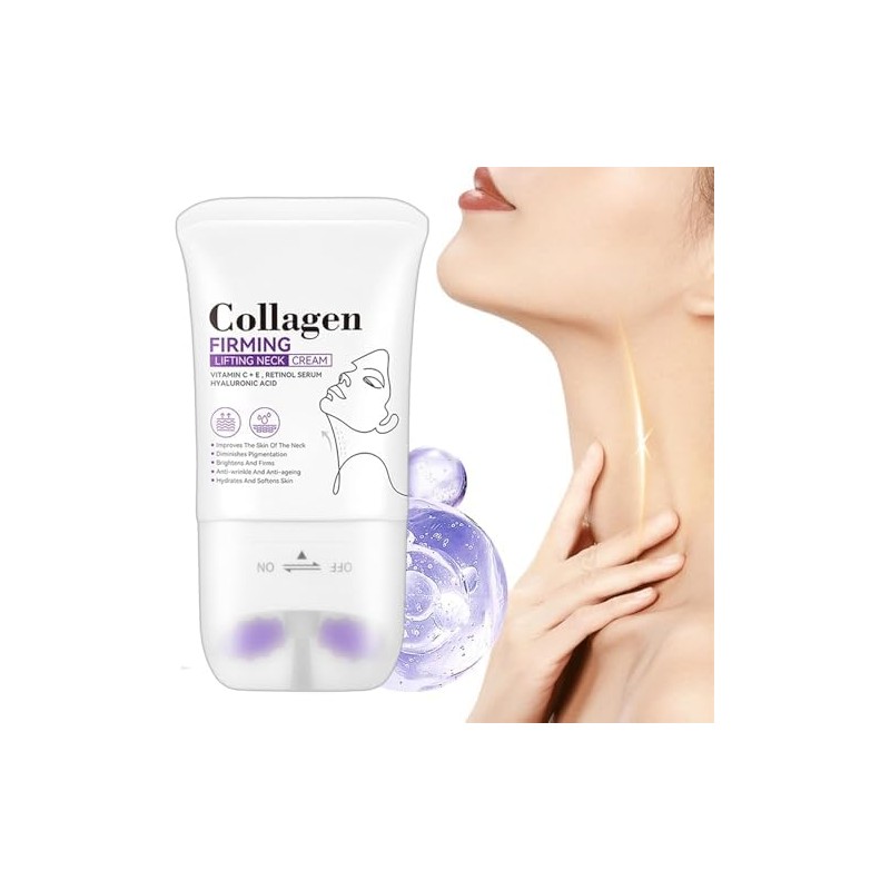 Crema Reafirmante de Cuello con Masaje de Rodillos 2 en