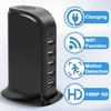 HSKAH USB Charger Camera, WiFi Mini Camera with Phone App,