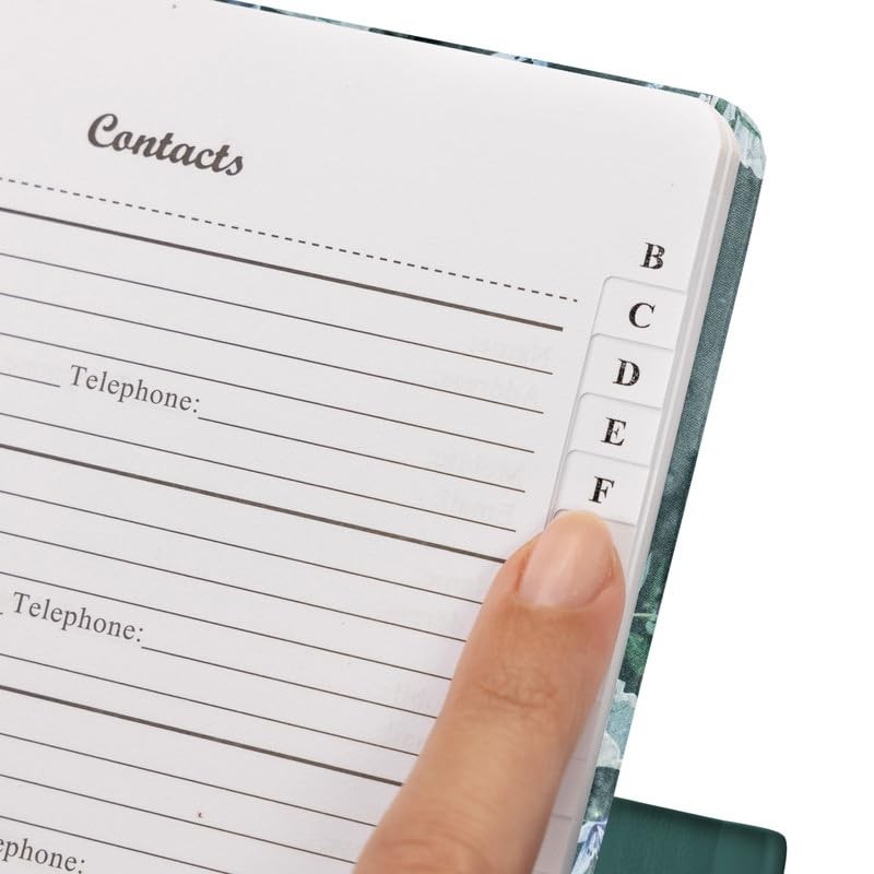 Evelay A to Z Telephone Address Book A-Z Index Hard