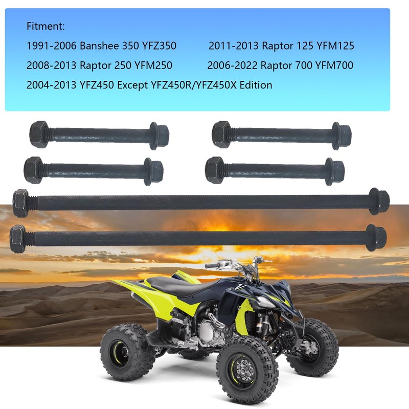 BIGLKNM Upper & Lower A Arm Bolts Nuts Compatible with