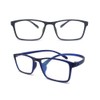 MCOORN Lesebrille Entspiegelt Groß Breit für Herren Damen, Lesehilfe Leicht