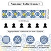 MAIBAOTA Summer Lemon Table Runner Rustic Farmhouse Table Runners for