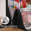 KeuFuw Doresty Makeup Bag, Travel Makeup Organizer, Standing Makeup Bag,