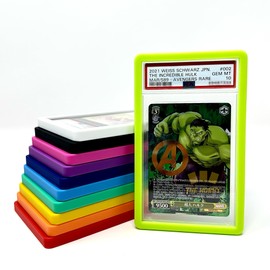 The Hobby Lair Bumper Guard for PSA Graded Cards ONLY | Shield Your Slabs! | Ultimate Edge Protector Bumper | 1 Pack Neon Green