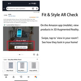 KUTA Oriental Medallion Small Area Rug 2x3 Black Navy Blue Washable Non-Slip Entryway Rugs Soft Printed Retro Vintage Floral Accent Rug for Farmhouse Kitchen Throw Doormat for Entrance