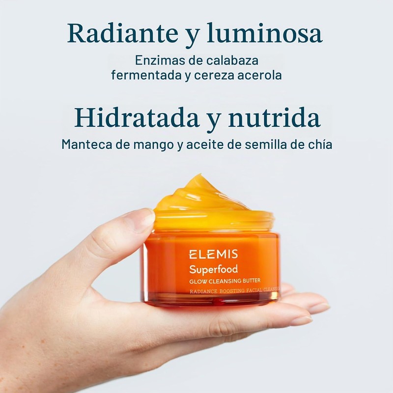 ELEMIS Superfood AHA Glow Cleansing Butter, 3 fl. oz.