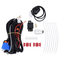 PIT66 LED Fog Lights with Wire Harness, Compatible with 03-06 GMC Sierra 1500 2500 3500/07 GMC Sierra Classic(Not fit for Denali|C3 Models) Left/Right