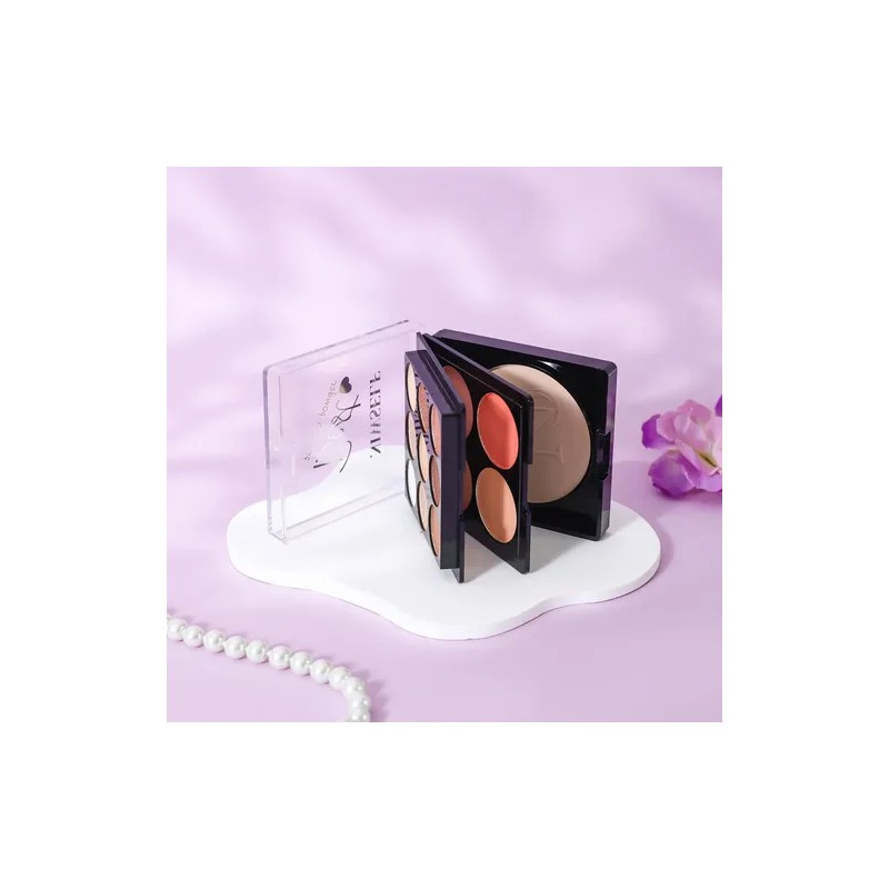 Paleta De Sombras, Rubor Y Polvo Compacto 3 In 1
