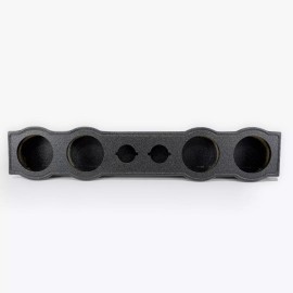 Mega Bass Universal Speaker Panel 4x6.5 2 X Tweters Speaker Pod Enclousure Box