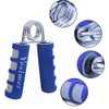 2 Pack Hand Grip Strengthener Set,Finger Gripper- Soft Foam Hand