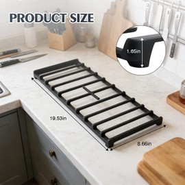 Gas Stove Grate Range Center Cast Iron for Jxgrate2 Ge Stove Griddle Replacement Burner Grate for Ggf500 Ggf600 Ggs500 Ggs600 Series