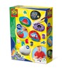 SES Creative 14289 Dinosaur Stones Painting with Transfer Stickers, Various