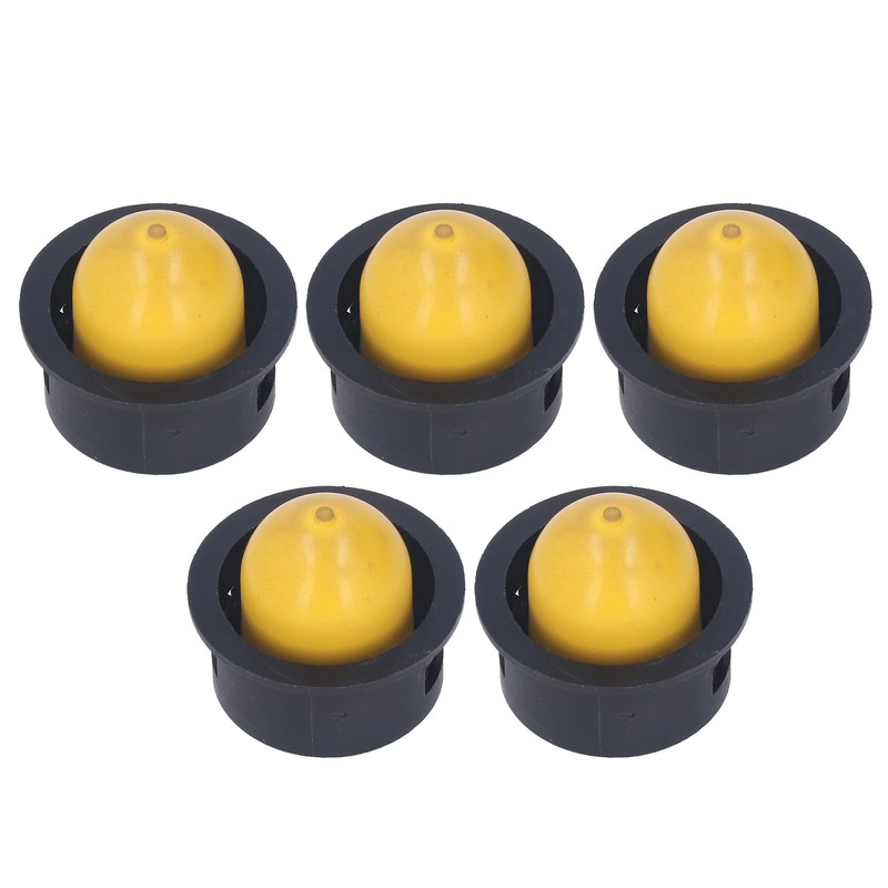 5Pcs Blower Carburetor Bottom Iron Primer Bulb for Fuxtec FX
