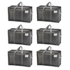 VENO 6 Pack Moving Bags, Heavy Duty, Moving Boxes Alternative,