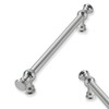 ZAUYX 10-Pack 5inch(128mm) Hole Center Brushed Satin Nickel Cabinet Pulls