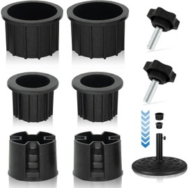 YUEXNKO Umbrella Stand Replacement Parts, 8 Pieces Parasol Accessories, Umbrella Stand Parasol Accessories, Umbrella Stand Parts, Umbrella Stand Hole Ring Plug Cover, for Parasol Stand Garden