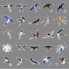 Schwalbe Sticker Swallow Sticker Set 50 Pieces Cute Decoration for