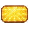 United Pacific 15 LED Rectangular Turn Signal Light - Amber
