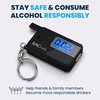 BACtrack Go Keychain Breathalyzer (Black) | Ultra-Portable Pocket Keyring Alcohol
