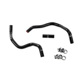 HPS Black High Temp Reinforced Silicone Heater Coolant Hose Kit Compatible for 2018-2024 Subaru Crosstrek 2.0L 2.5L, 57-2110-BLK