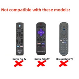 for Hisense Tv Remote Replacement,Universal Remote Control for Hisense Android Smart TV【No Voice】, No Pairing Needed-Not for Hisense Fire & Roku TV