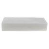 White Triple Filtered Rectangle Beeswax Bar 1 oz