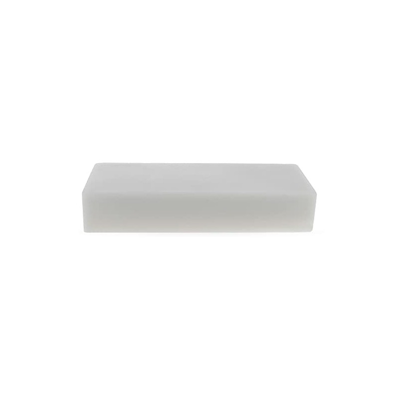 White Triple Filtered Rectangle Beeswax Bar 1 oz