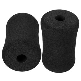 BIUDECO 2pcs Sponge Cover Buffer Tube Pad Foam Pads for Roller Foam Foot Pads Ab Training Sleeve Ab Training Accessory Foot Foam Pads Rollers Gym Replacement Parts Sports Training Machine