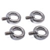 4pcs of M5 Eye bolt stainless steel 316 A4 marine