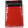 Impressions Fusion Soft Touch Microfibre Polyester Kingsize Red Fitted Sheet