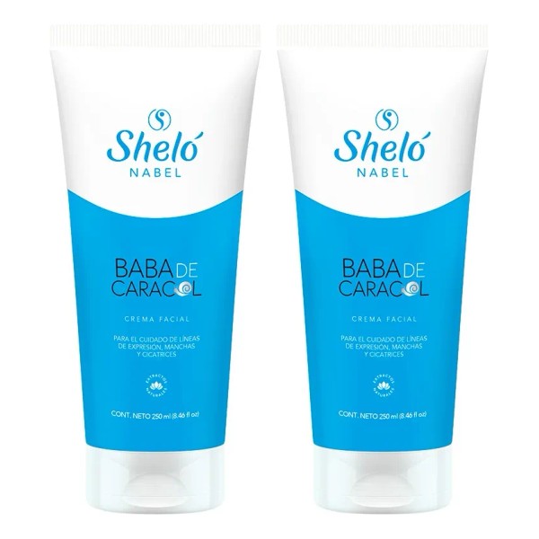 Kit 2 Babas De Caracol Facial Regenerador Celular 250gr Tipo