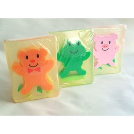 Three Animals Glycerin Soaps