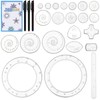 Gobesty Spirograph, Spirograph Deluxe Set with 28 Accessories, Spirograph Drawing