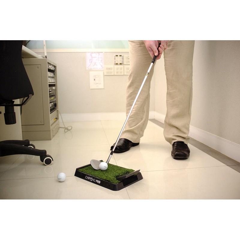 Longridge Unisex's Chipping Pro Mat, Green, One Size