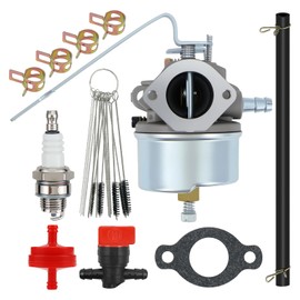 Carbman 632615 Carburetor Compatible with Tecumseh 631068A 631918 631068B 631827 632208 632589, 520-940 056-304, 13147 Carb H30 H35 H50 3.5HP Motor with Gasket