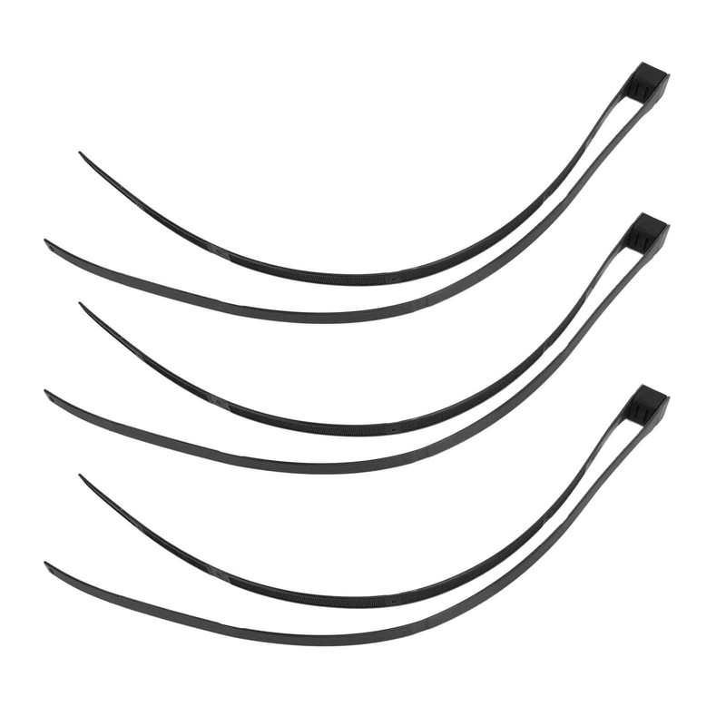 3Pcs Nylon Cable Tie Wire Zip Self Locking with Pull