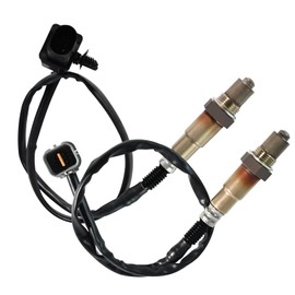 USUCRRE 2Pcs 234-5055 234-4568 O2 Oxygen Sensor, Automotive 02 Sensors Upstream Downstream Compatible with Kia Rio 2012-2014, for Soul L4 1.6L 2012-2015, for Hyundai Accent Veloster 2012 2013 2014