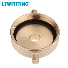 LTWFITTING Brass Fire Hydrant Adapter 2-1/2-Inch NST (NH) Female x 3/4-Inch GHT Male (Pack of 1)