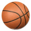 Basketball Car Magnet by Magnet America Is 5.625" x 5.625"